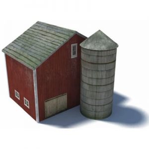 red us farm barn silo ho buildings