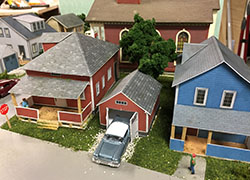 2-model-houses-garage-constructed-ho-scale